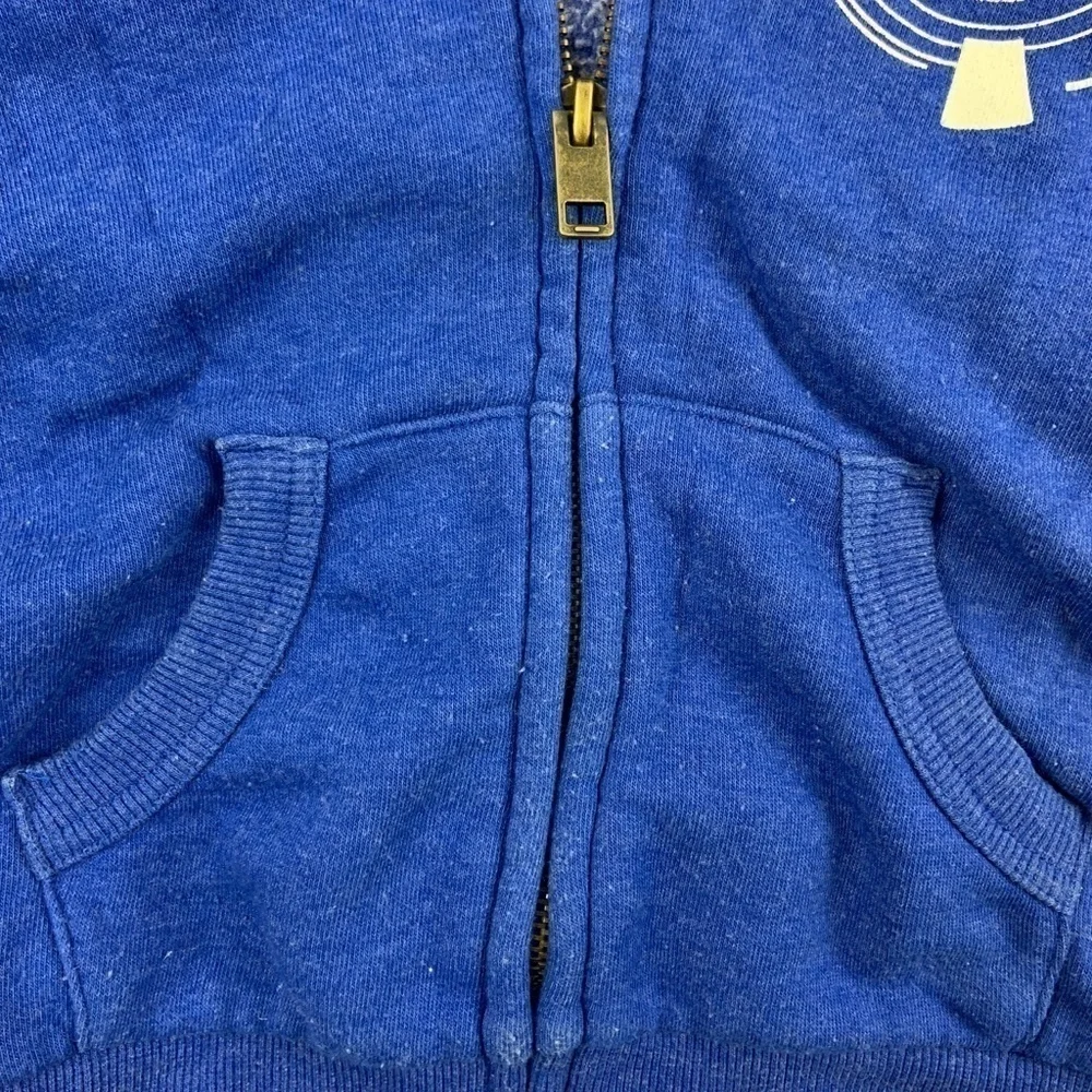 Nickelodeon Kids Boys Jacket Zip Up Long Sleeve Blue 4